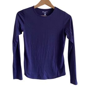 Cloudveil Baselayer Top Woman XS Purple Wool Blend Gorpcore Outdoor Performance